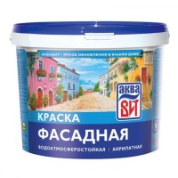 Краска ВАК-25 фасадная с/белая ВИТЕКО 13,0 кг.