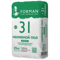Наливной пол, 25 кг "FORMAN" 
