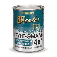 Грунт-эмаль 4 в 1 по ржавчине быстросохнущая ВИТ color 