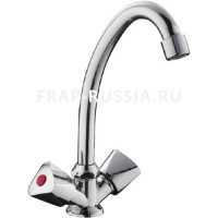 Смеситель д/раковины FRAP 4011 мет/кер на шпильке