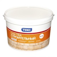 Клей ПВА строительный универсальный, 1 кг "ТЕКС"