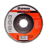 Диск лепестков торцевой 22*115* р60  "ЕРМАК" (арт. 645084)