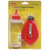 Набор: шнур малярный 20 м, красящий порошок 115 г "Hobbi" (арт. 140040)