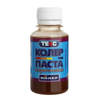 Колер паста универсальная, коричневая, 0,1 кг "ТЕКС"
