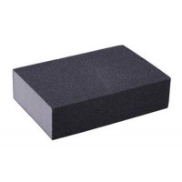 Губка для шлифования Р80, 100*75*25 мм, оксид алюминия  "Hobbi" (арт. 320102)