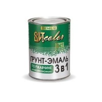 Грунт-эмаль 3 в 1 синяя 2,6 кг Царицыно