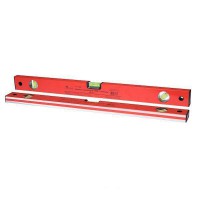 Уровень коробчатый "Red", 3 ампулы, 80 см "Hobbi" (арт. 171008)