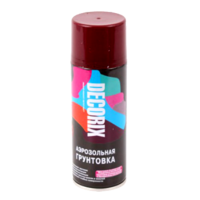 Грунтовка акриловая аэрозольная DECORIX  красно-коричневая 0,4 л