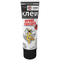 Клей акриловый ремонтно-монтажный, прозрачный, 0,25 кг, туба "VGT"