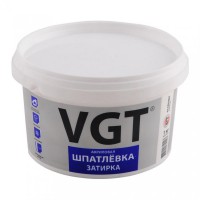 Шпатлевка-затирка, акриловая, 1 кг "ВГТ"