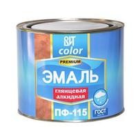 Эмаль ПФ-115 белая 0.8 кг ГОСТ ВИТ color