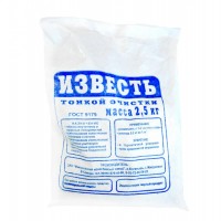 Известь тонкой очистки, 2,5 кг