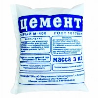 Цемент, 3 кг, М-400 "Кристалл" 