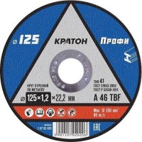 Круг отрезной КРАТОН 115*22,2*0,8 по металлу
