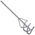 Миксер для краски 9*80*450 мм "HEADMAN"  (арт. 684013) 